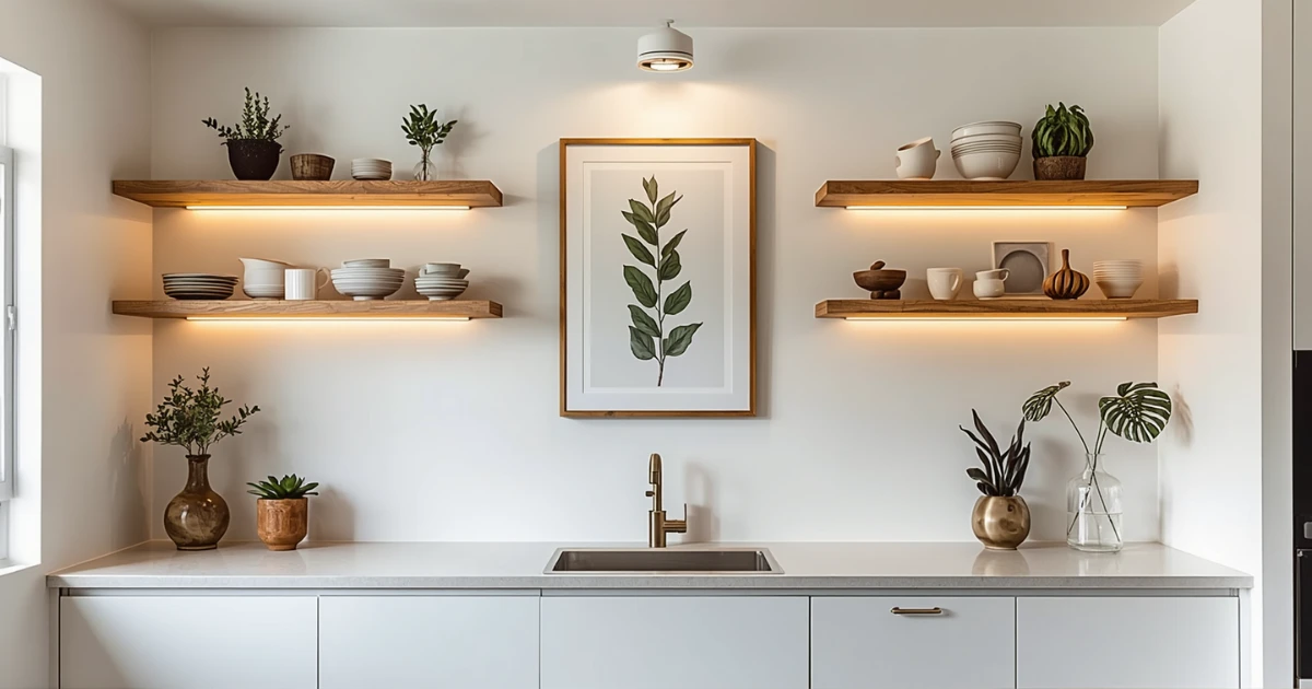 modern kitchen wall decor ideas