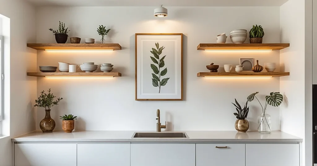 modern kitchen wall decor ideas